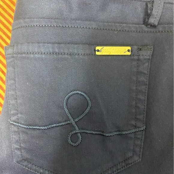 Lilly Pulitzer Dark Blue Pants size 4 - Picture 9 of 9